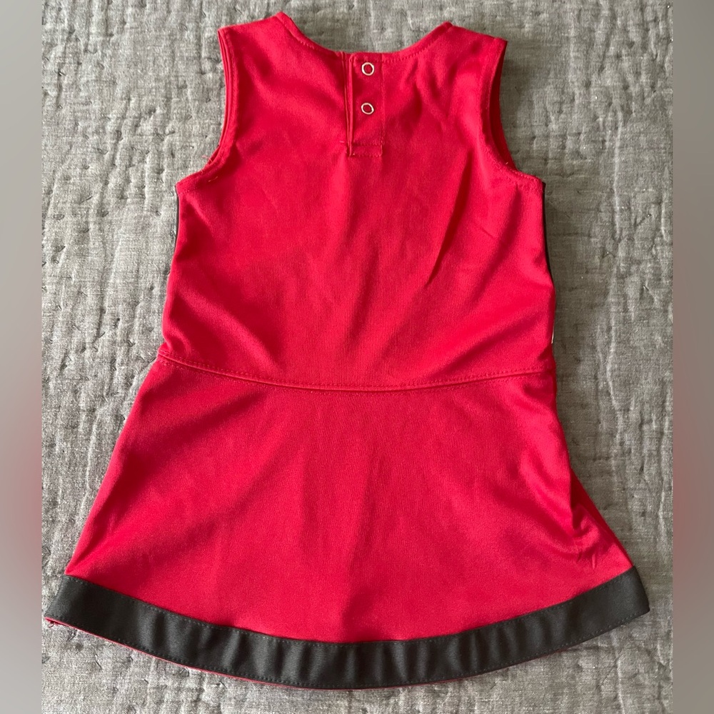NFL Team Apparel Red Tampa Bay Buccaneers Football Cheer Dress 2T size 2 toddler - Picture 8 of 9